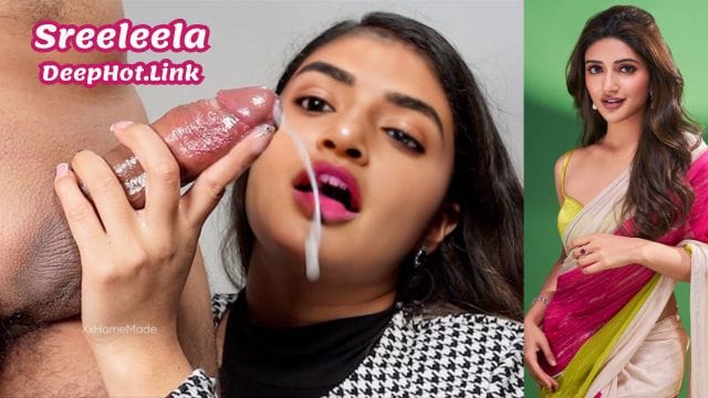 Sreeleela massage producer nude cock handjob without condom take cum out video