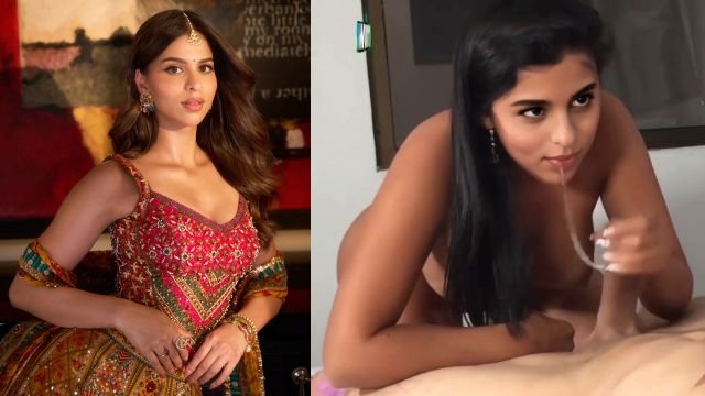 Suhana Khan Hot Peek Topless Chudai In Fake Tape Video deephot